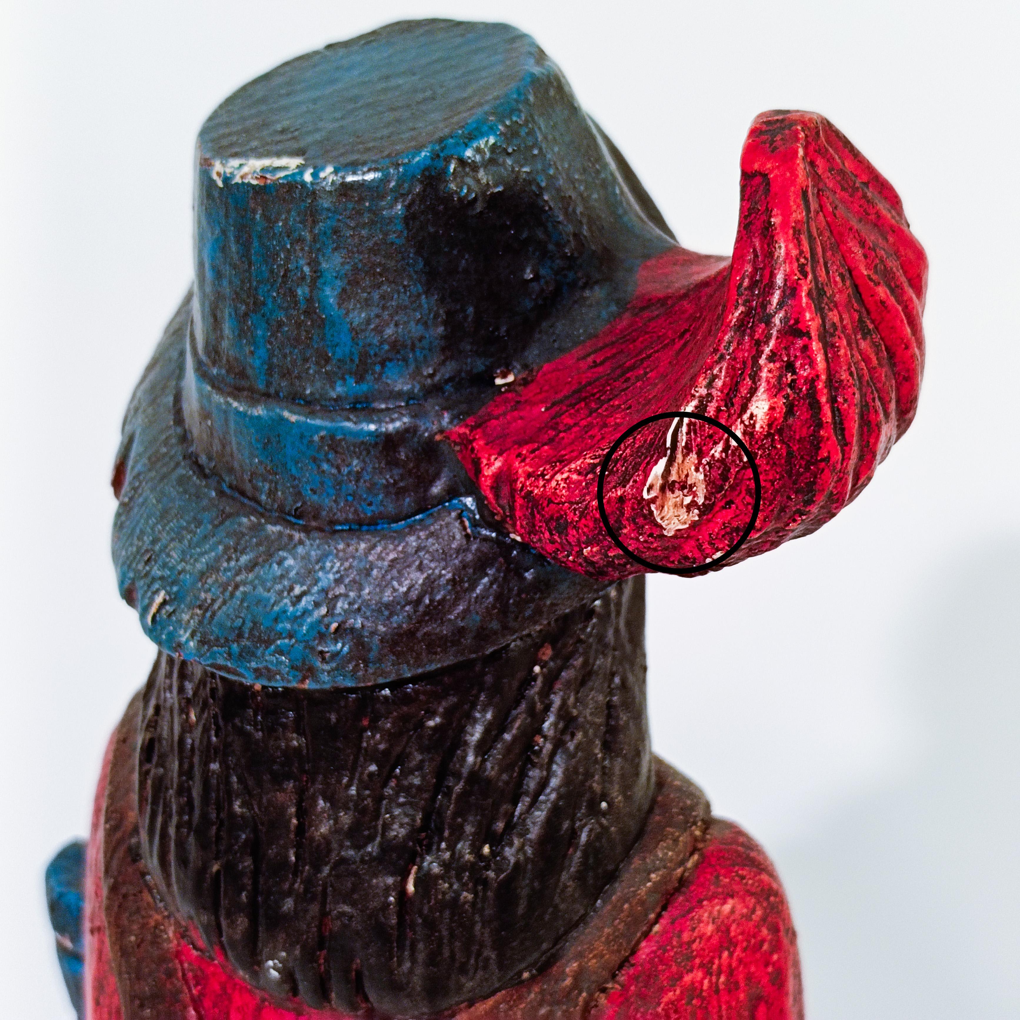 Sculture policrome raffiguranti soldati della storia recente, Spagna, anni '40 in vendita 7