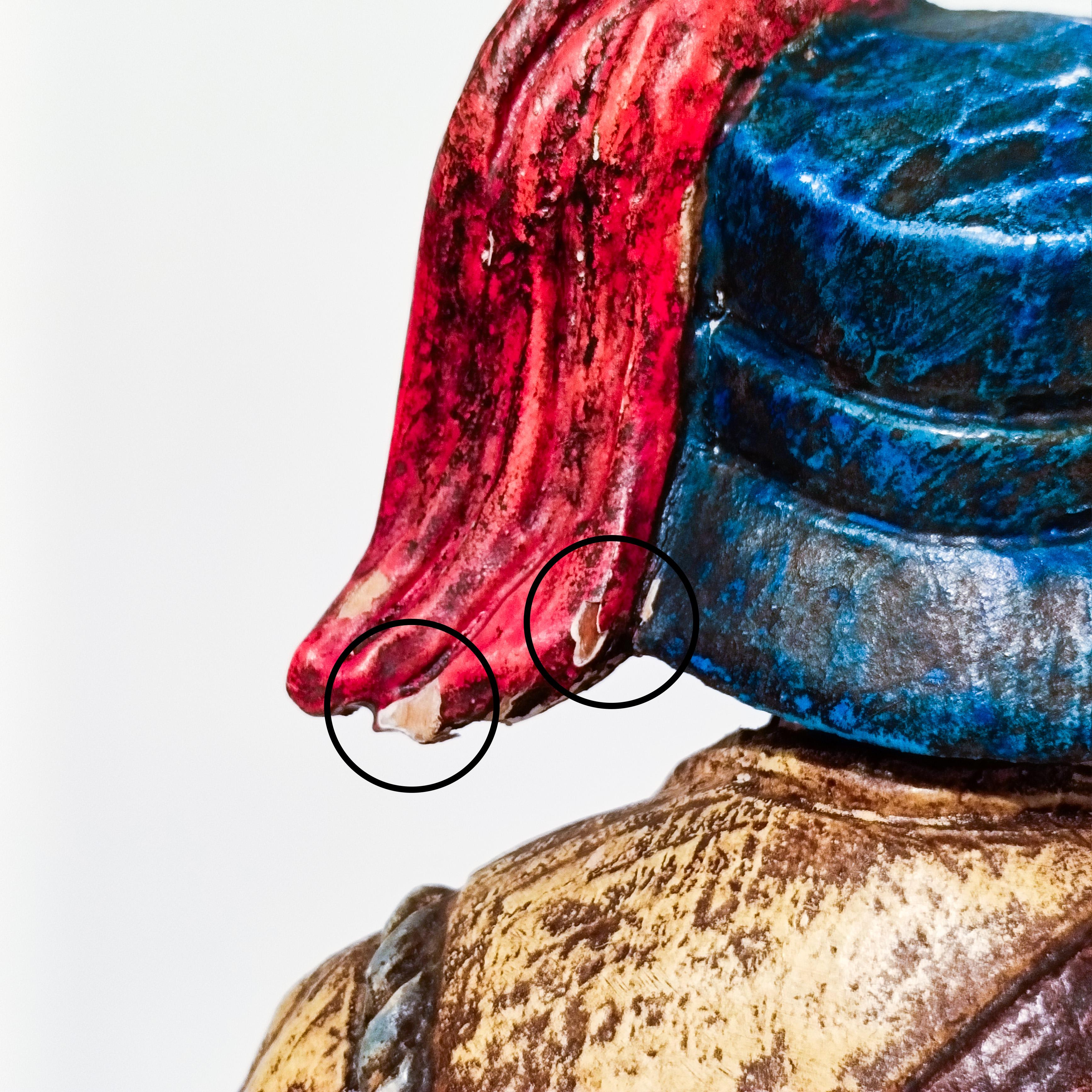 Sculture policrome raffiguranti soldati della storia recente, Spagna, anni '40 in vendita 10