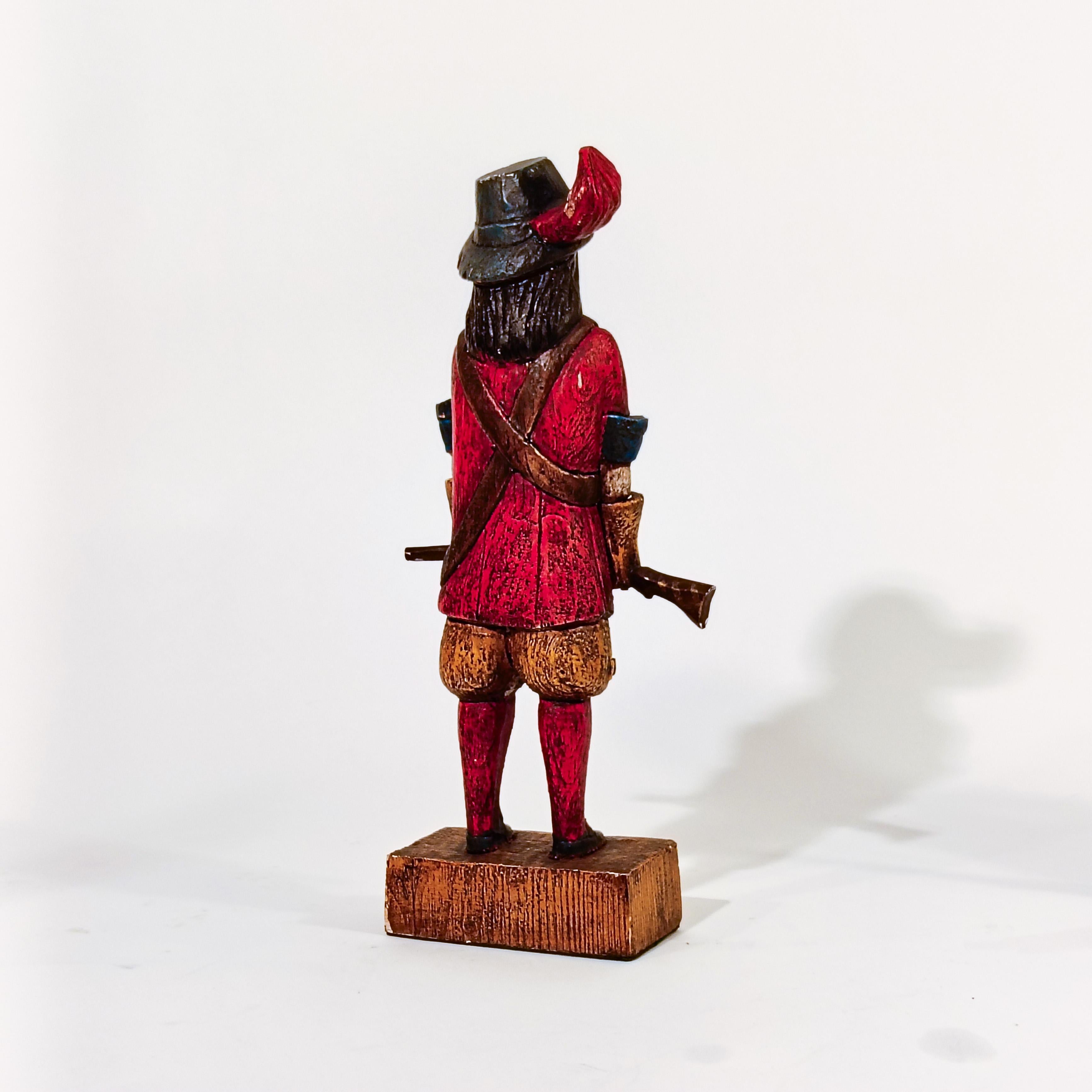 Intonaco Sculture policrome raffiguranti soldati della storia recente, Spagna, anni '40 in vendita