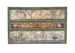 Polychromed Wood Panel from Madura Island, Java, Indonesia, c. 1900