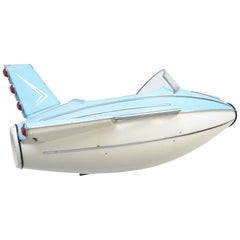 Polyester Carousel Fairground Rocket Plane of the 1960s
