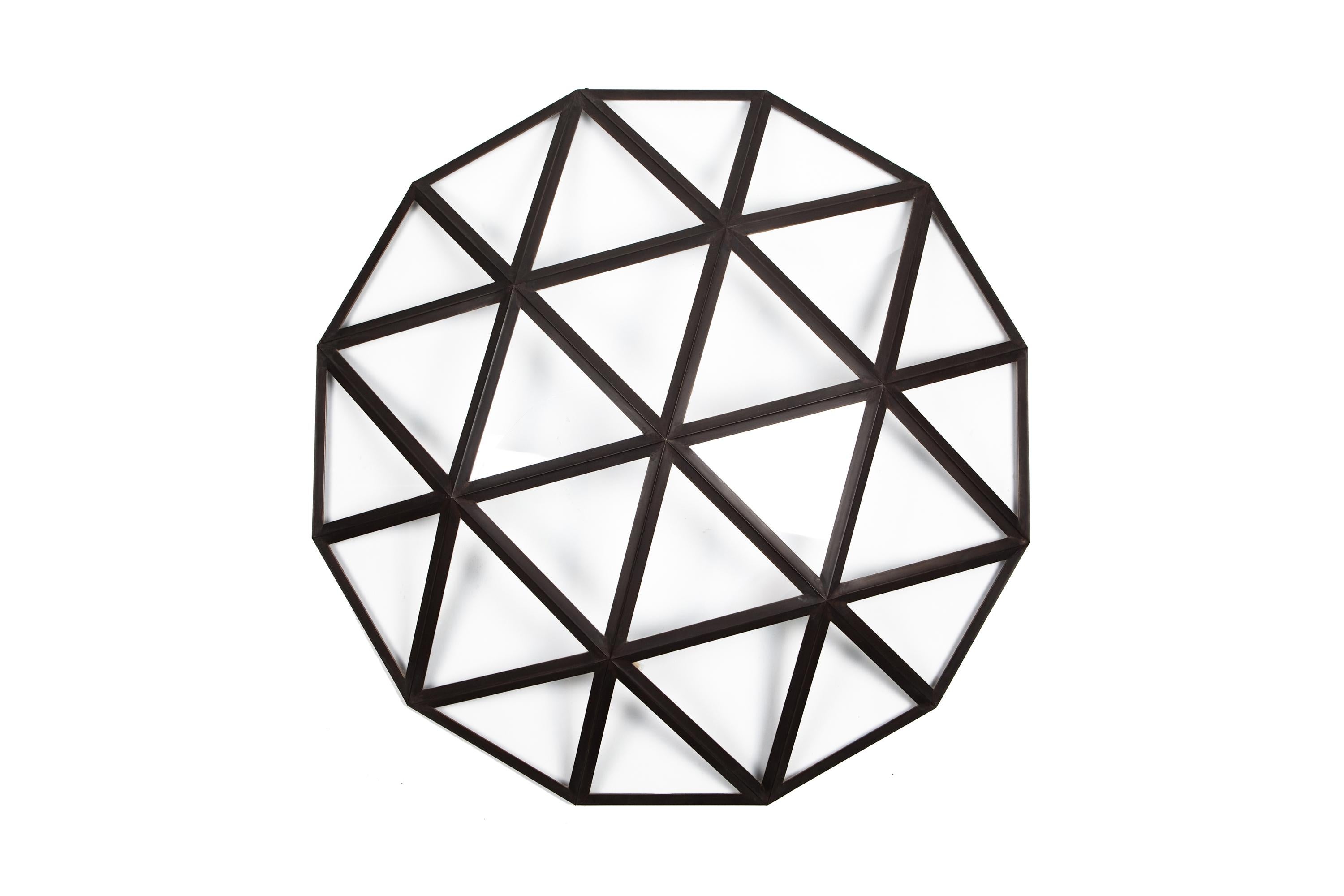 Belge Mur polygonal, appareil d'éclairage, mur ou plafond en vente
