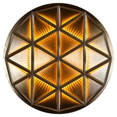 Polygon Wall or Ceiling light Created by Atelier Boucquet