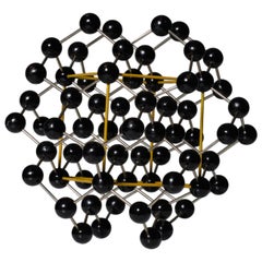 Vintage Polygonal Molecule Object