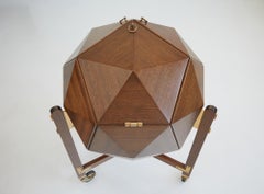 Polyhedron Bar Cabinet by M. Vuillermoz, France c.1960