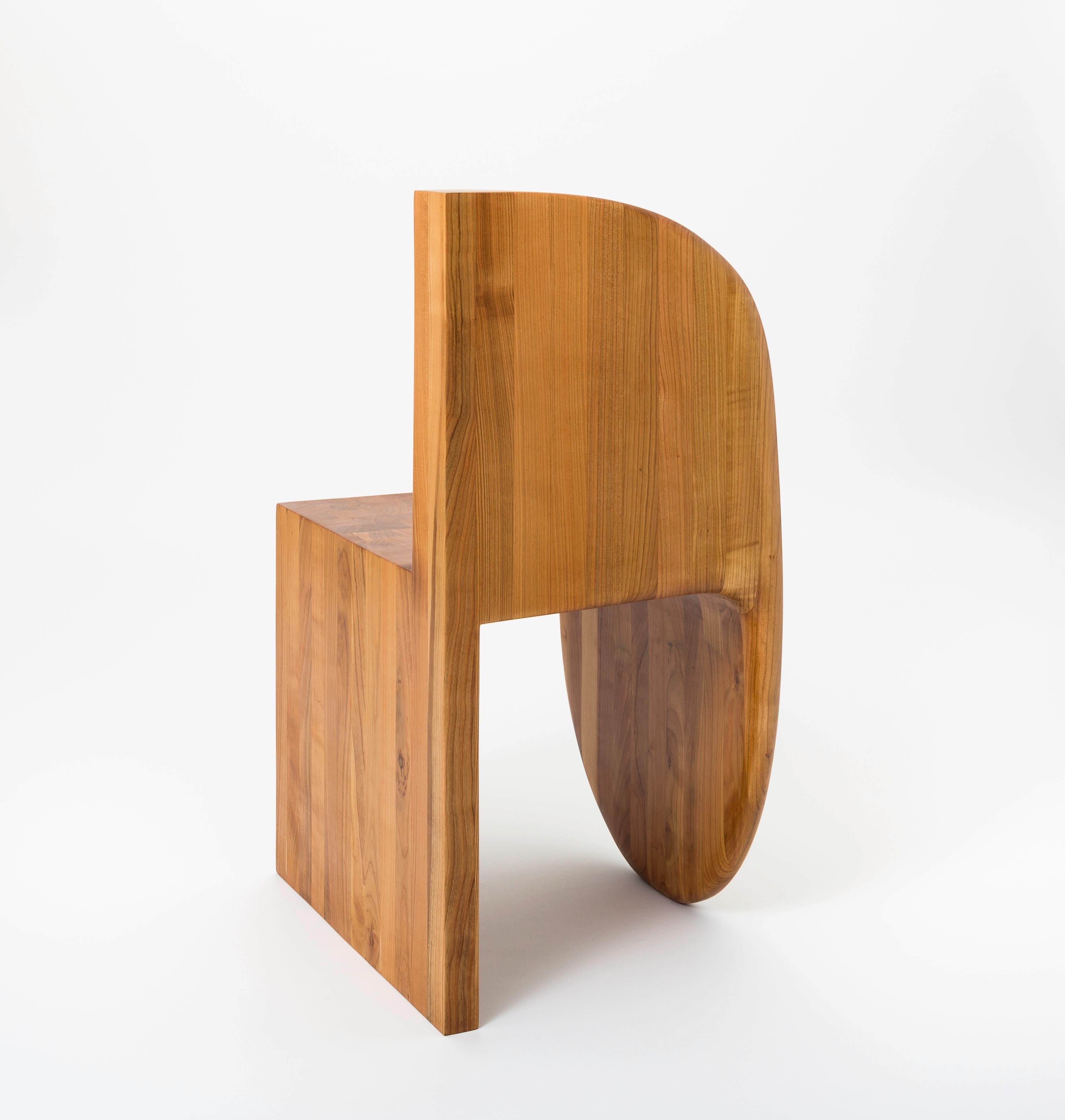 Cherry Polymorph Chair by Philipp Aduatz