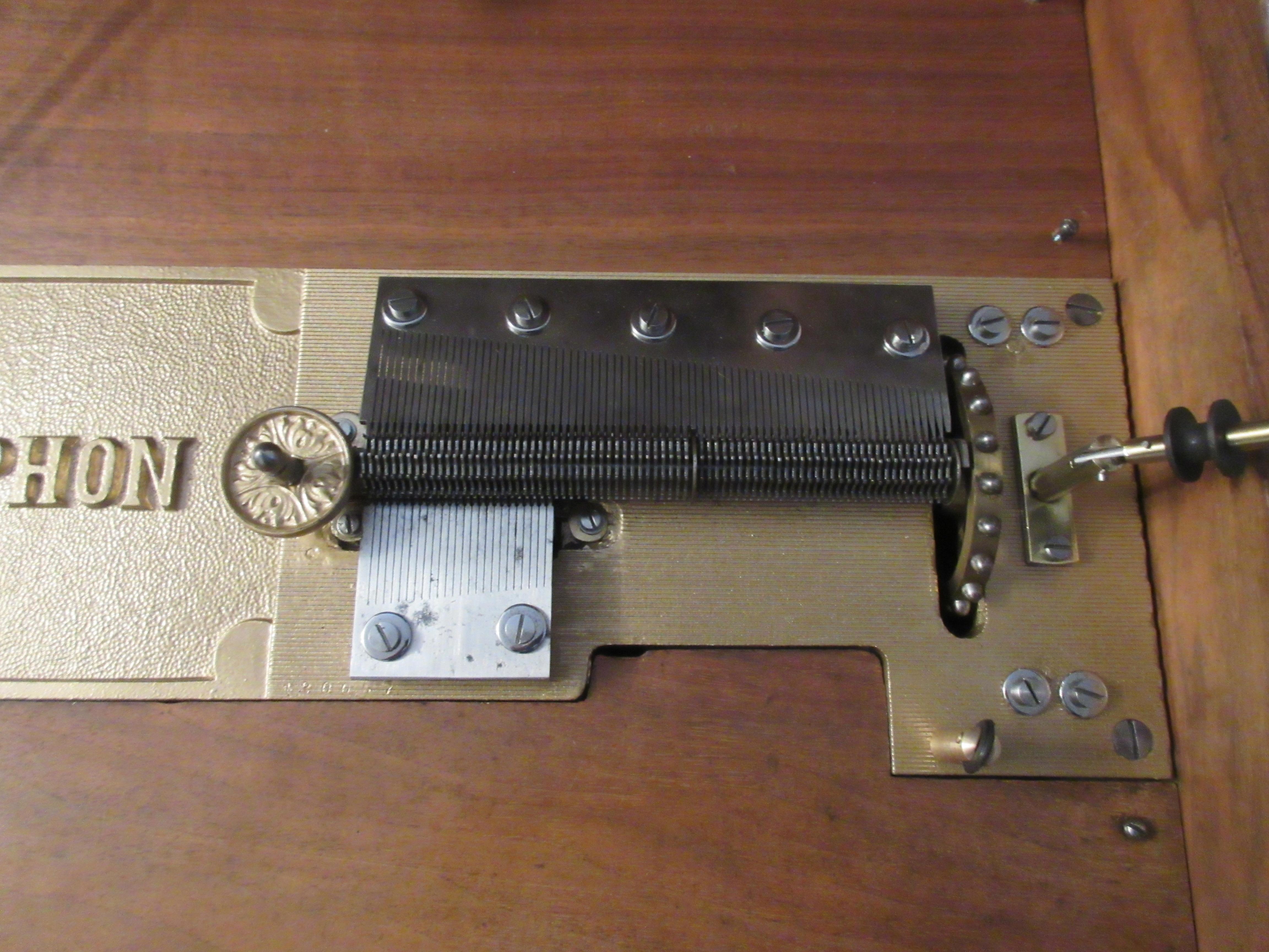 Polyphon Plattenmaschine 1890-1900 Musik im Angebot 10