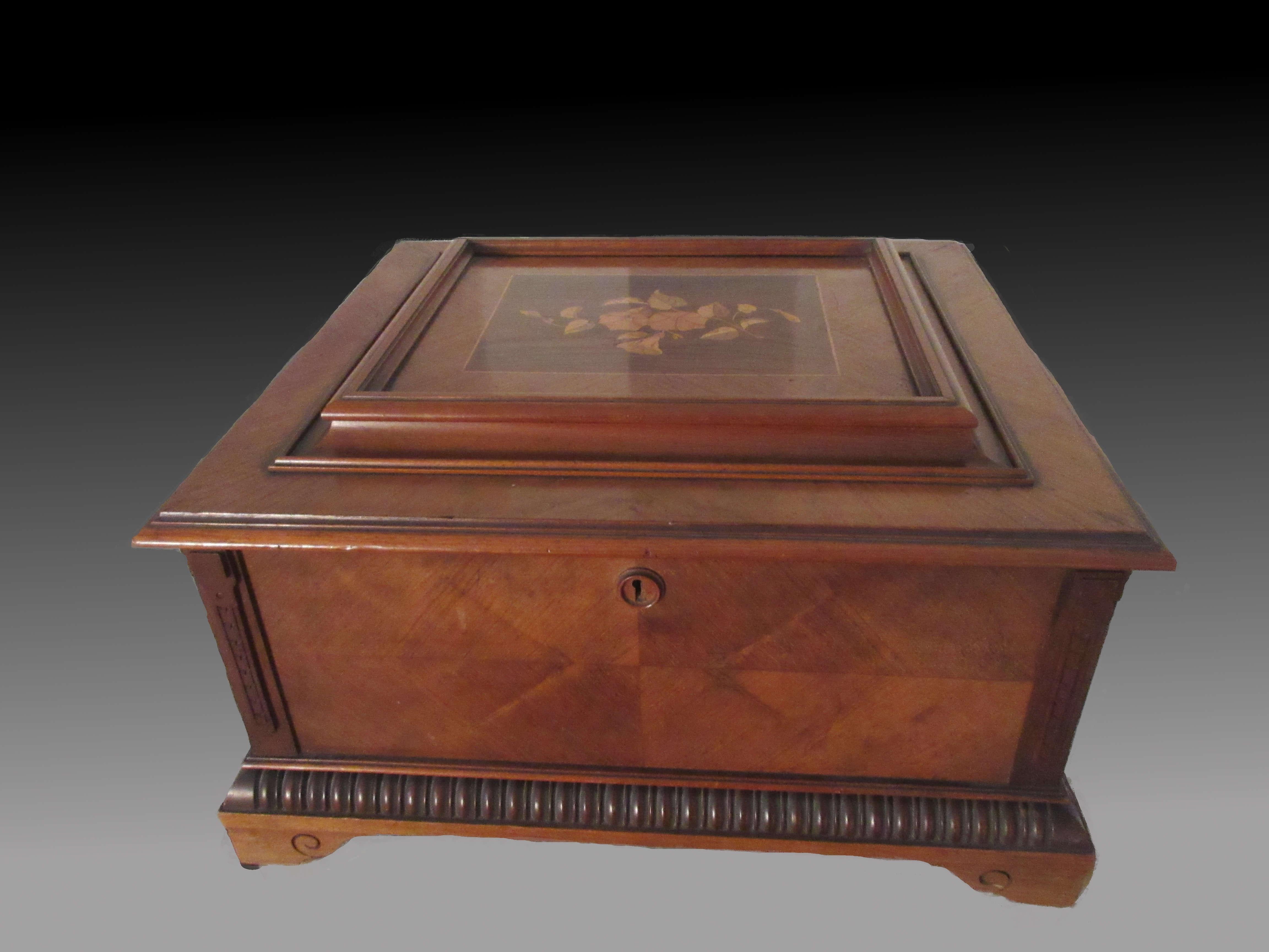 Polyphon Plattenmaschine 1890-1900 Musik im Angebot 11