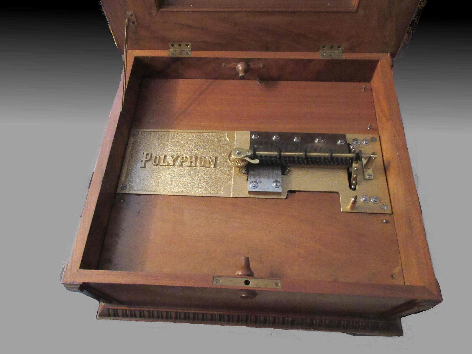 Polyphon Plattenmaschine 1890-1900 Musik im Angebot 3