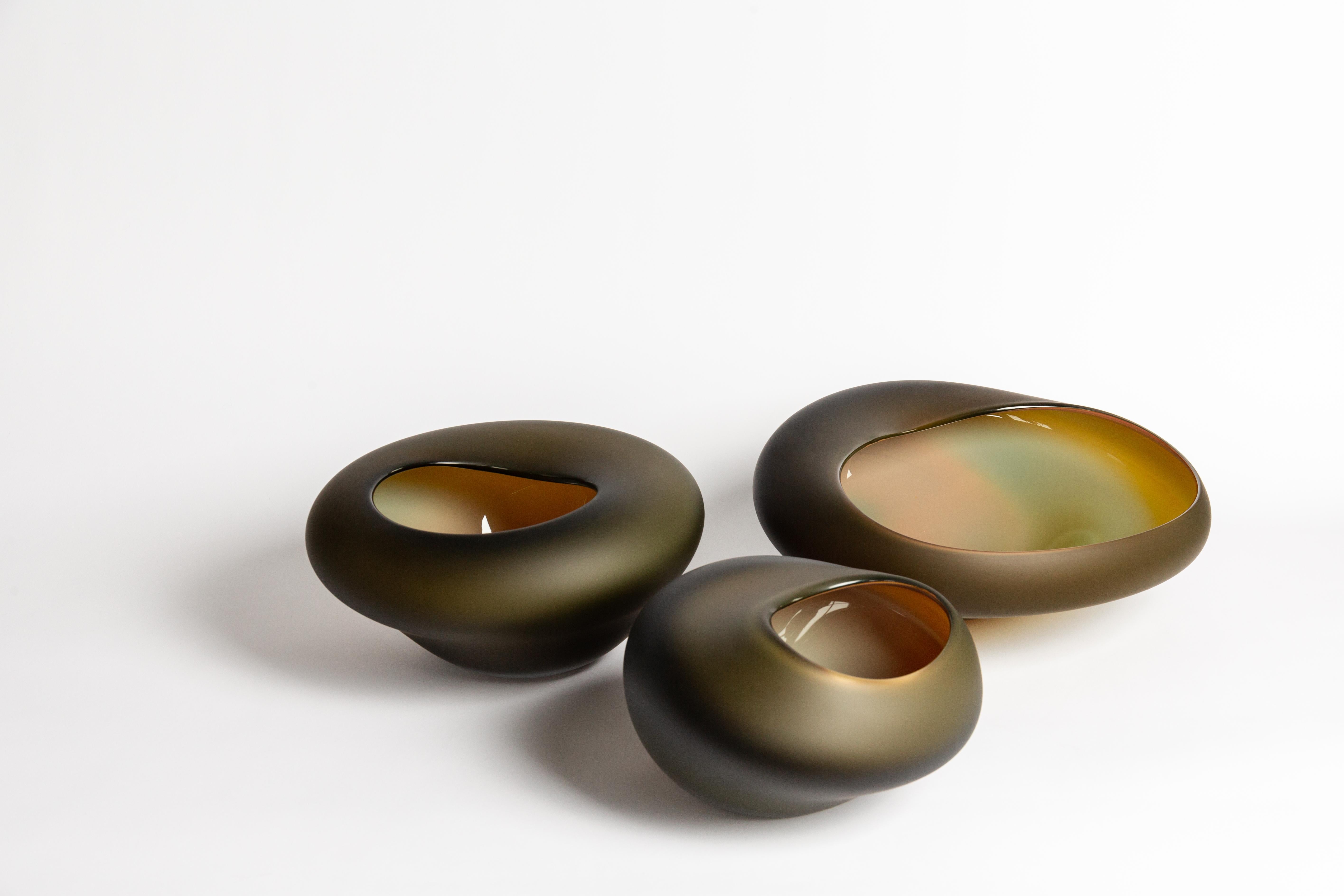 Czech Polypore Large Bowl by David Valner For Sale