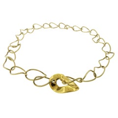 Pomelatto Curved Link Necklace