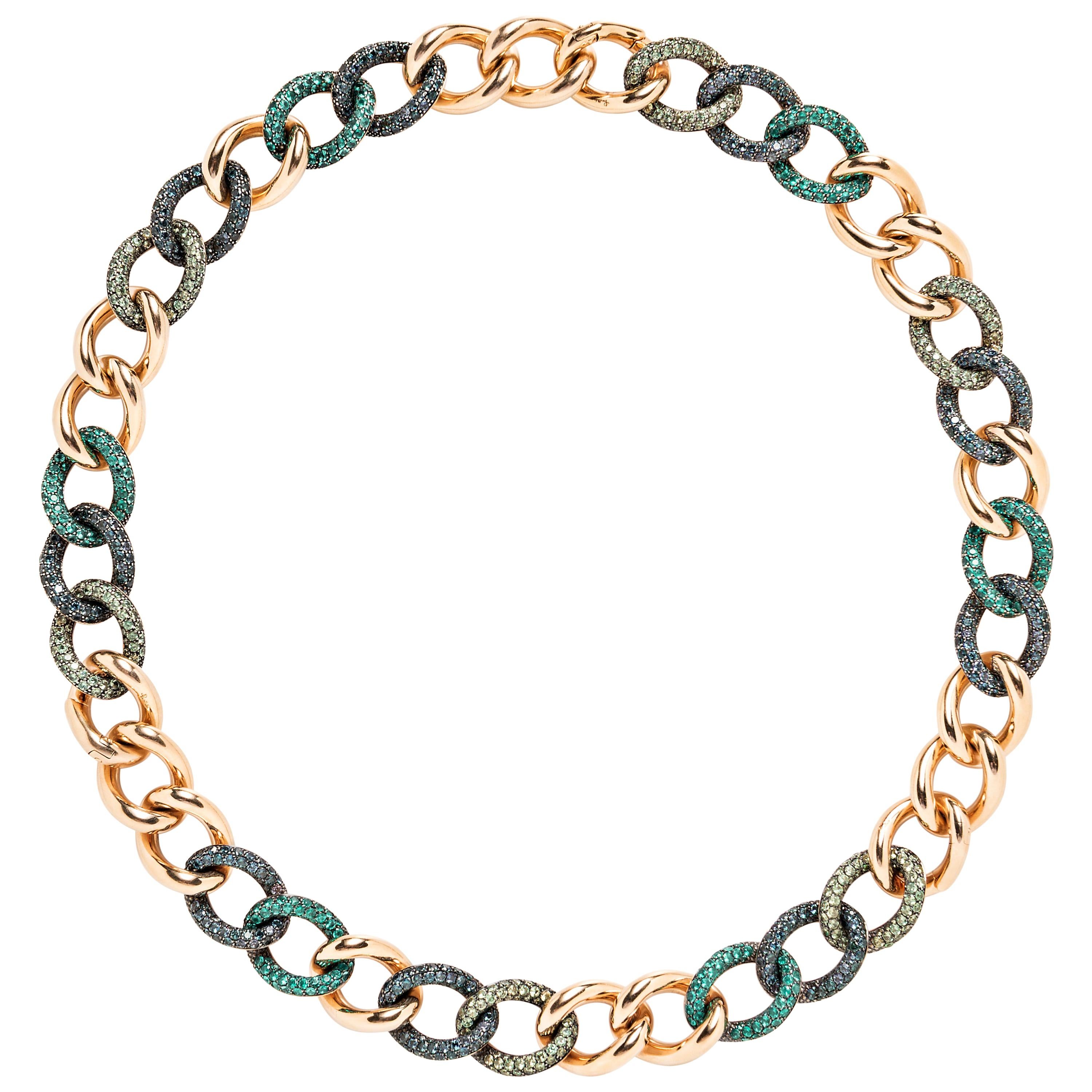 POMELLATO Yellow Gold Necklace at 1stDibs