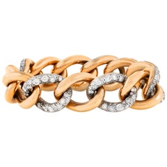 Pomellato Armband "Tango" aus 18 Karat Roségold mit Diamanten