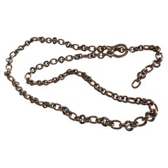 Pomellato 18 Karat Tri-Color Gold Link Necklace