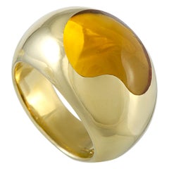 Pomellato 18 Karat Yellow Gold and Citrine Ring