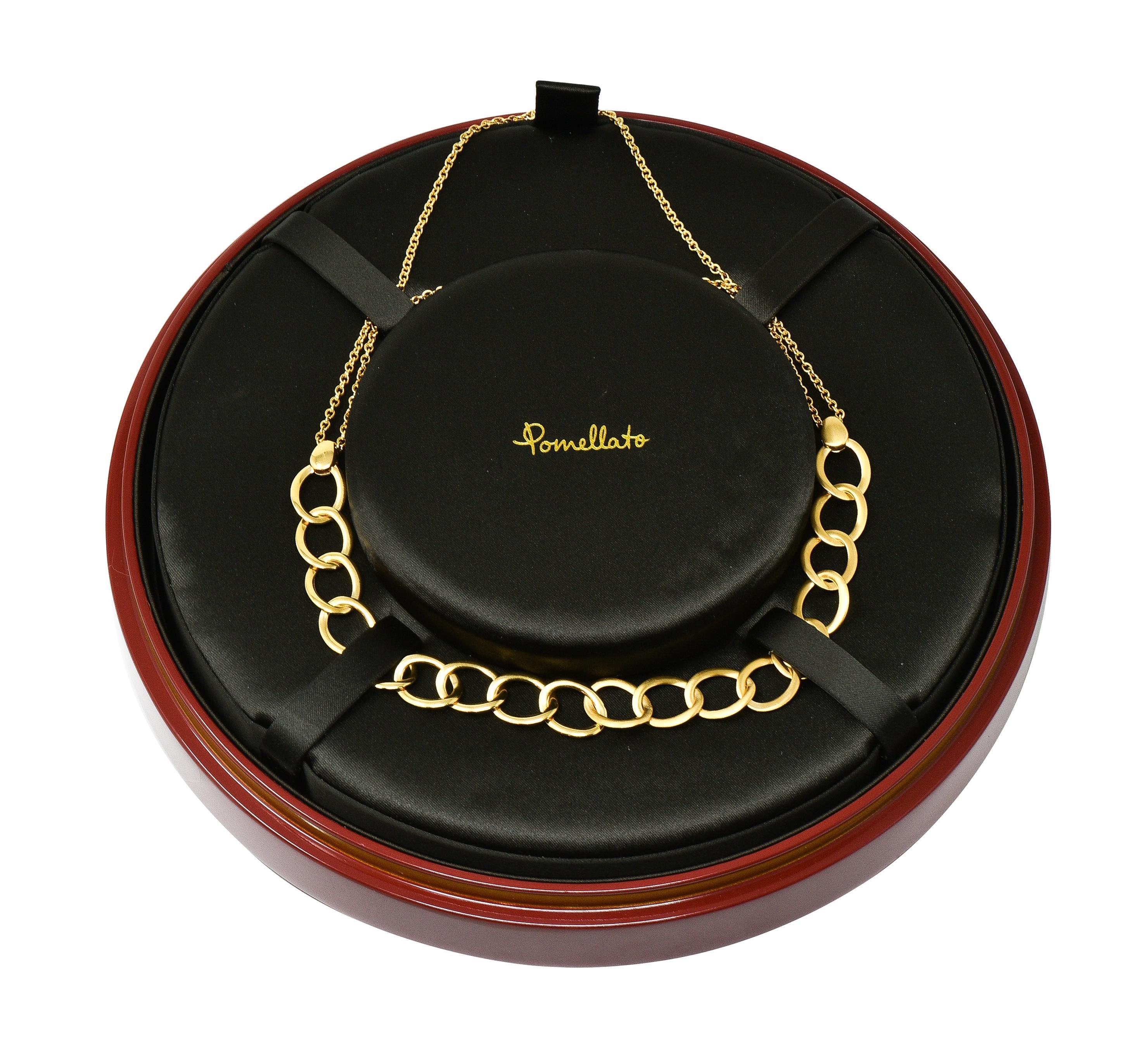 Pomellato - Collana a catena regolabile Bera in oro giallo 18 carati in vendita 6