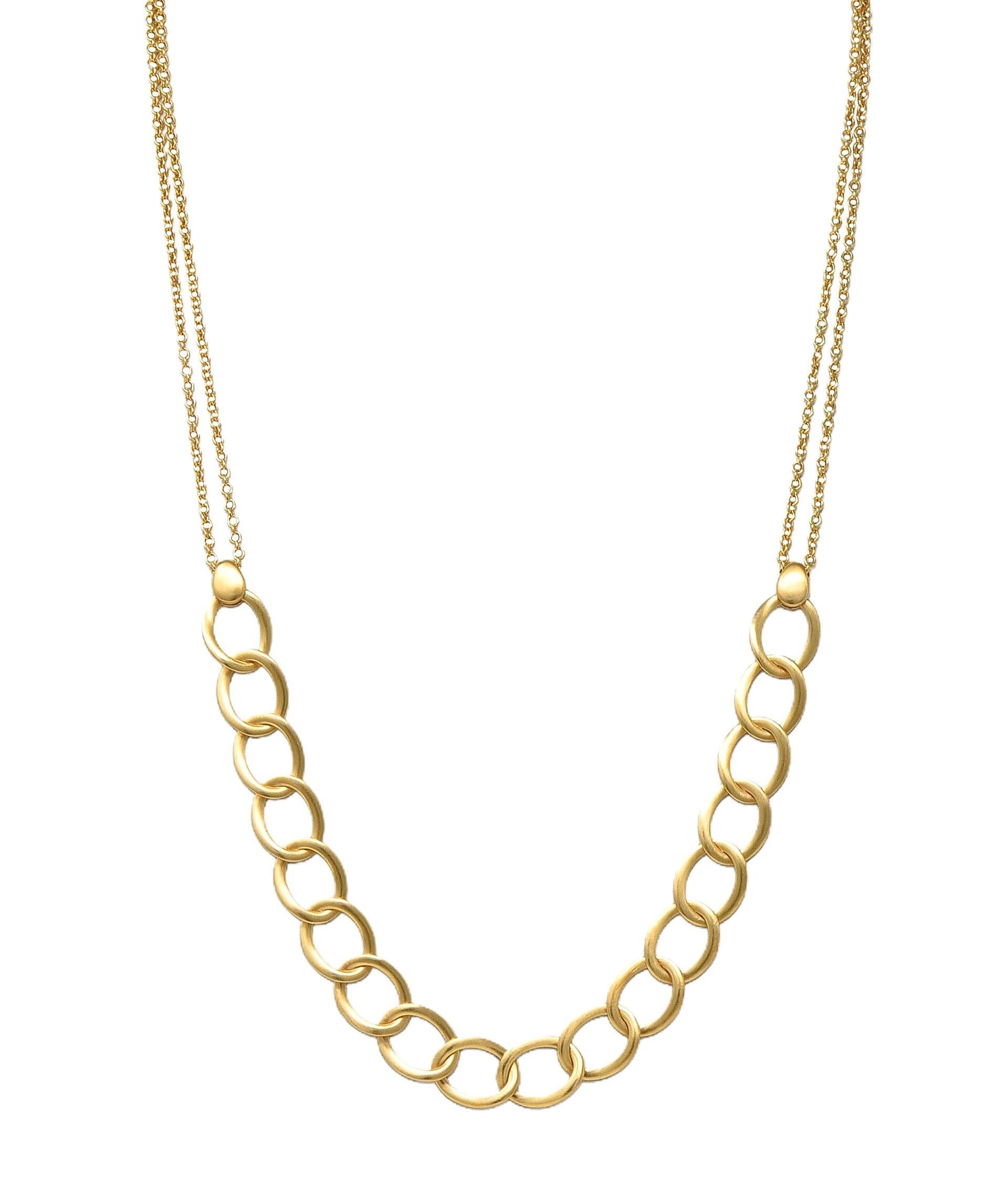 Pomellato - Collana a catena regolabile Bera in oro giallo 18 carati in vendita 8