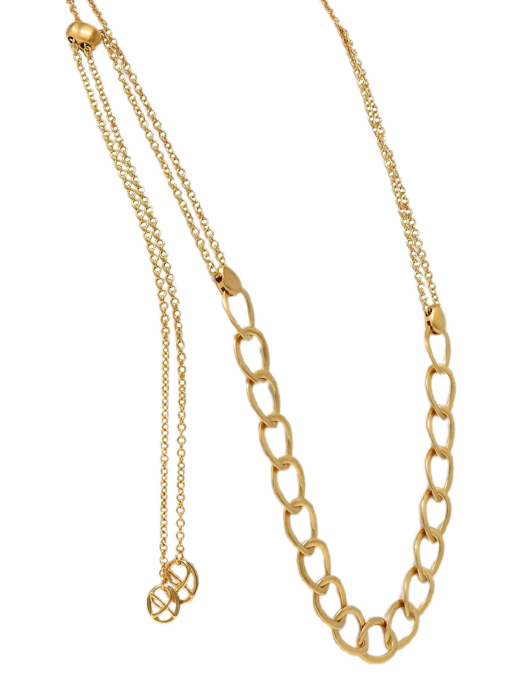Donna Pomellato - Collana a catena regolabile Bera in oro giallo 18 carati in vendita