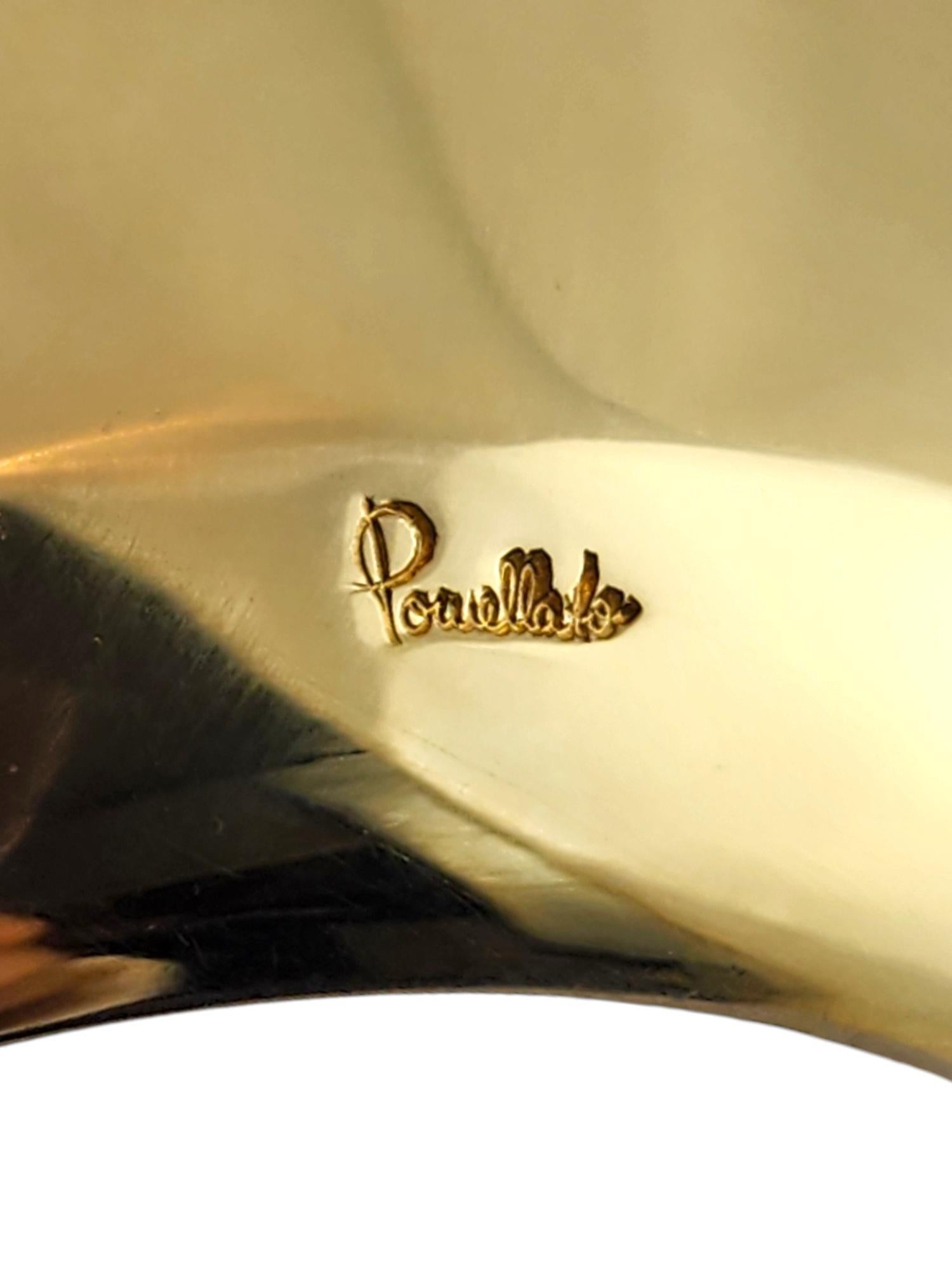 Pomellato 18 Karat Yellow Gold Wide Cuff Bracelet #18896 2