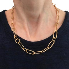 Pomellato Collar de cadena de eslabones de oro de 18 quilates