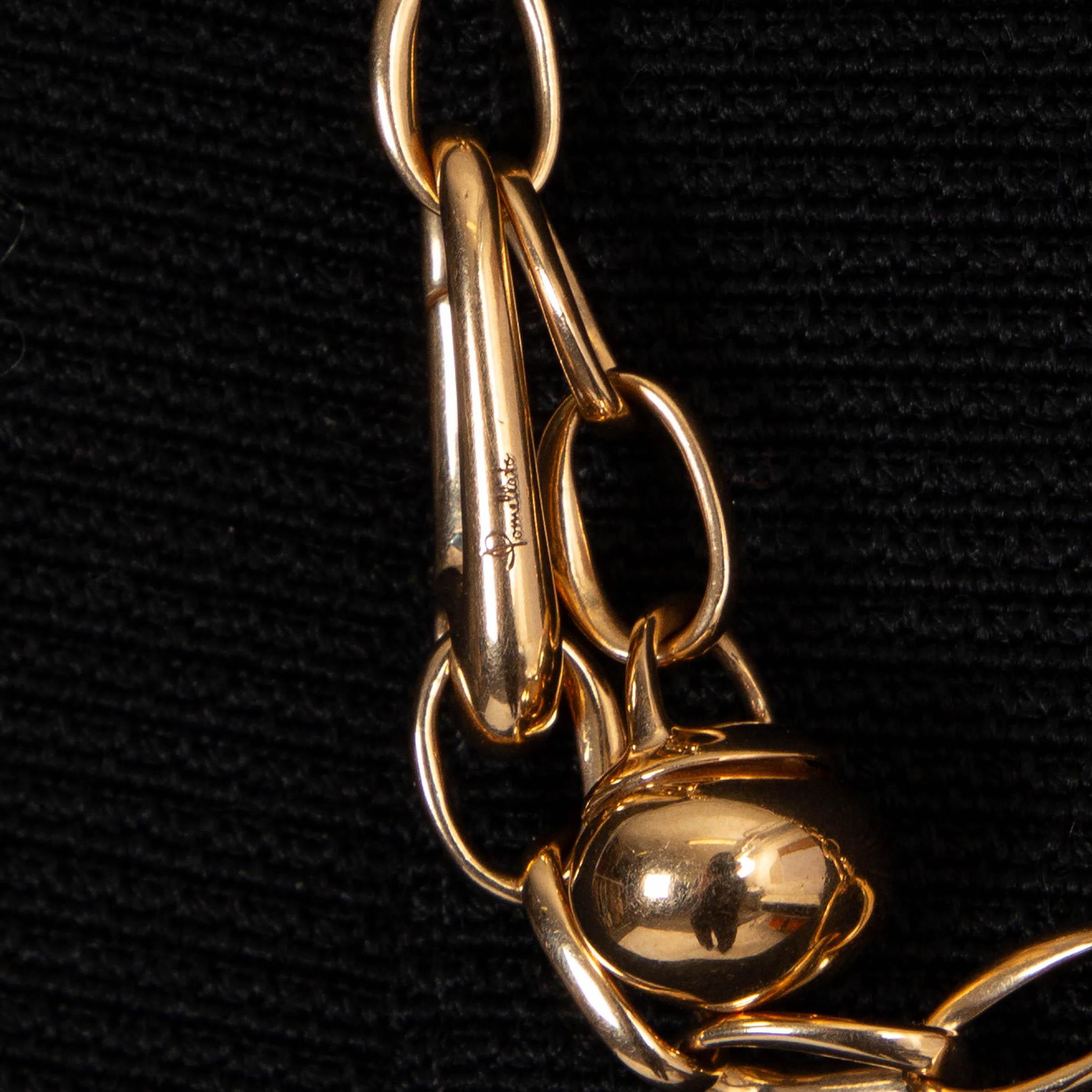 Collar CAPRI CHAIN POMELLATO de oro rosa de 18 quilates en venta 2