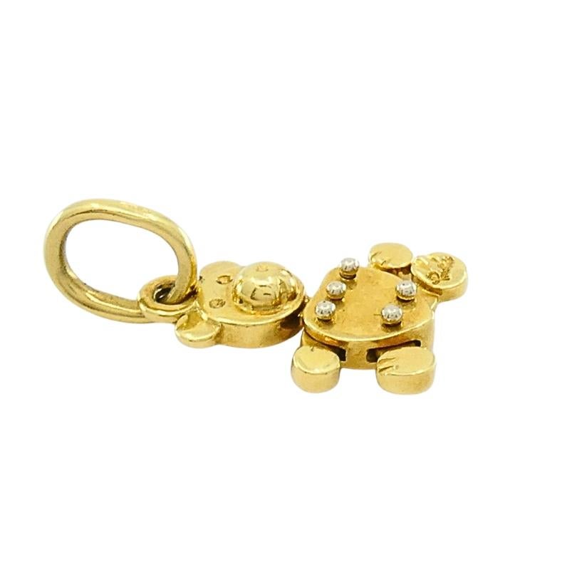 da uomo o donna Ciondolo Orsetto Pomellato 18k in vendita