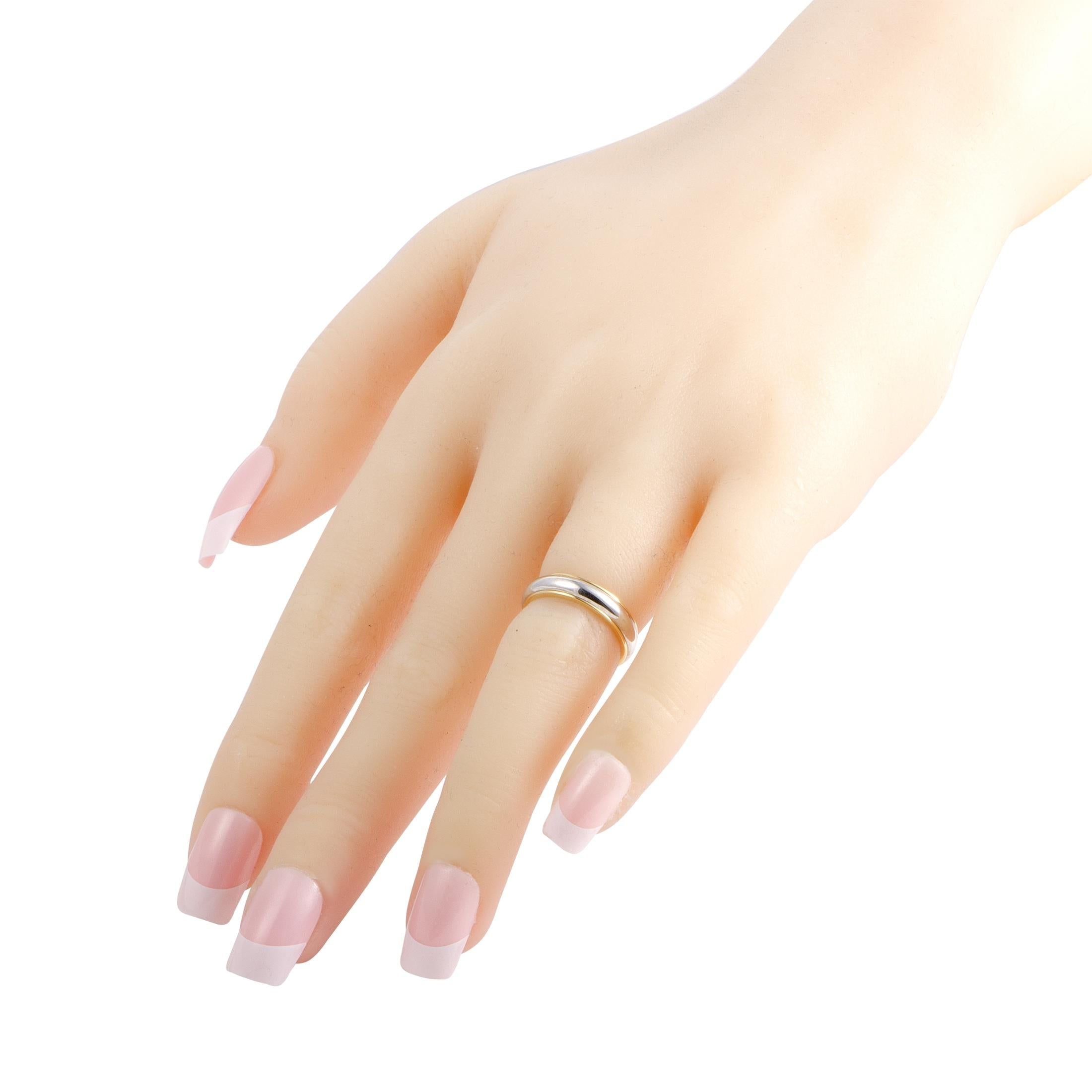 pomellato white gold band ring