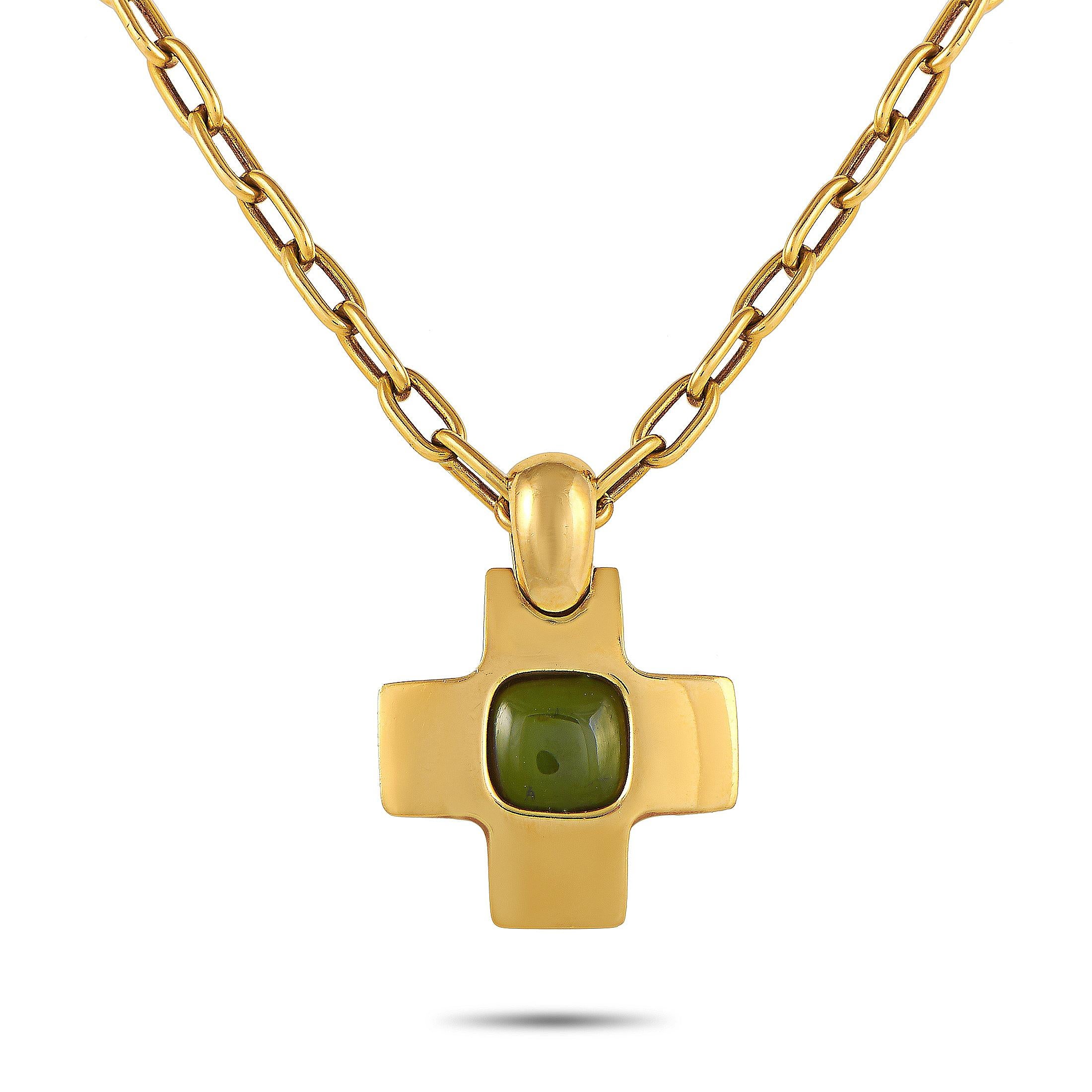 pomellato cross necklace