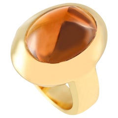 Pomellato 18K Yellow Gold Citrine Ring