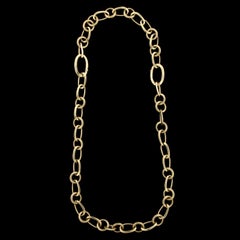Pomellato 18 Karat Yellow Gold Necklace and Bracelet, Italy