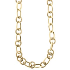 Pomellato 18 Karat Yellow Gold Necklace and Bracelet, Italy