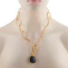 Pomellato 18K Yellow Gold Pendant Necklace PO23-061926