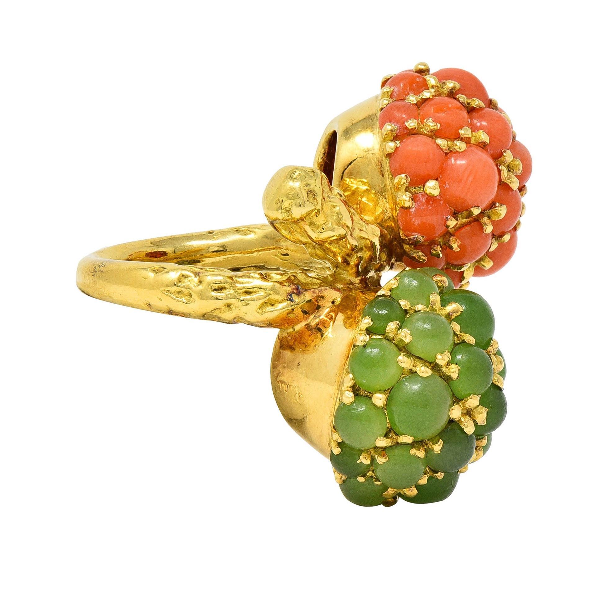 Beaded Bauble Ring