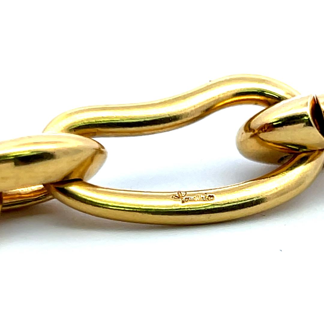 Collana A Link in oro giallo 18 carati di Pomellato da 20 pollici e 118 grammi in vendita 6