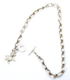 Pomellato 67 Argento Bear Necklace Long