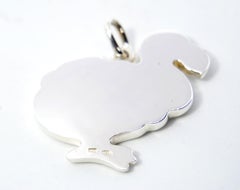 Pomellato 67 Argento/ Silver Dodo Bird Pendant