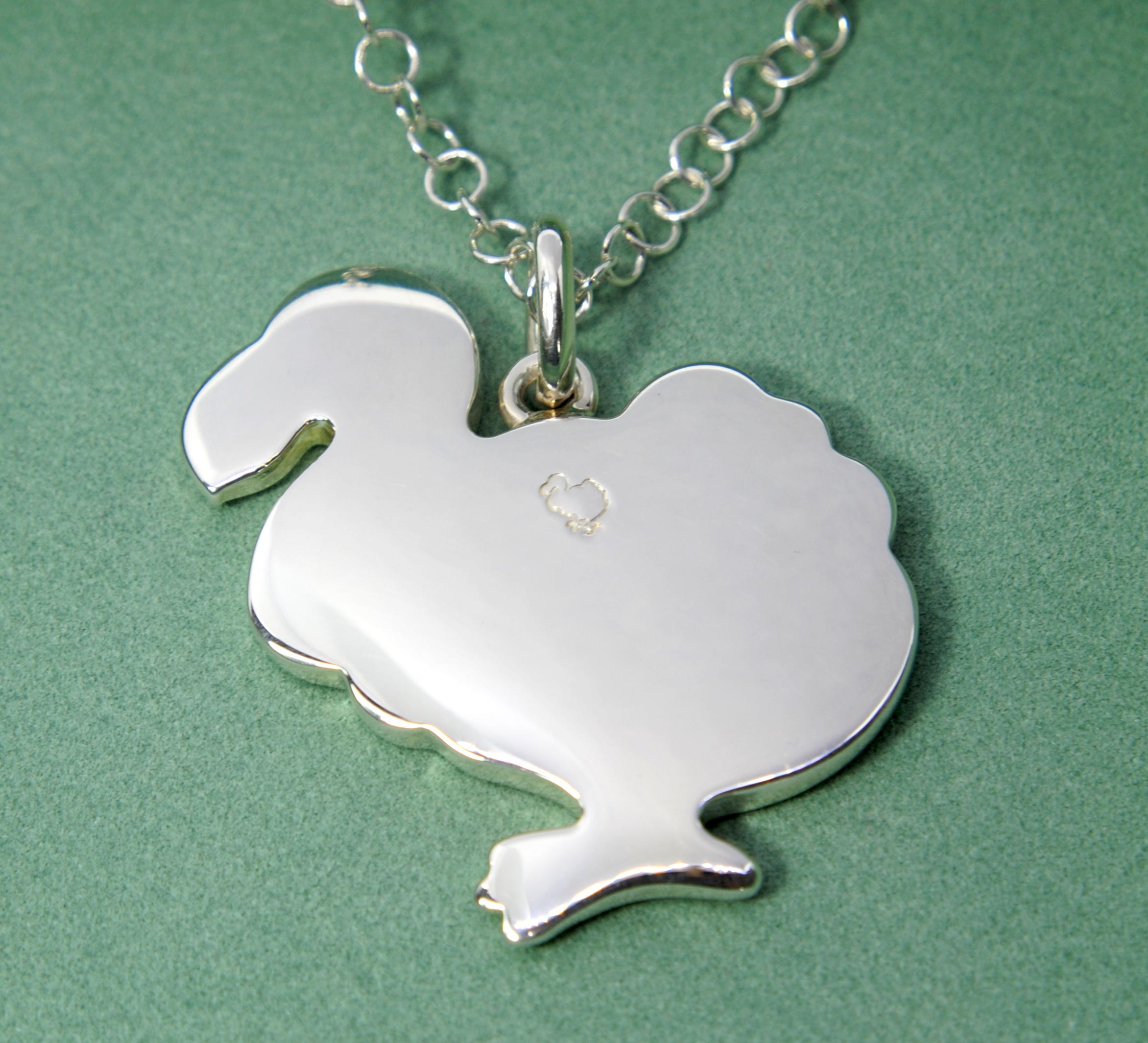 dodo bird necklace