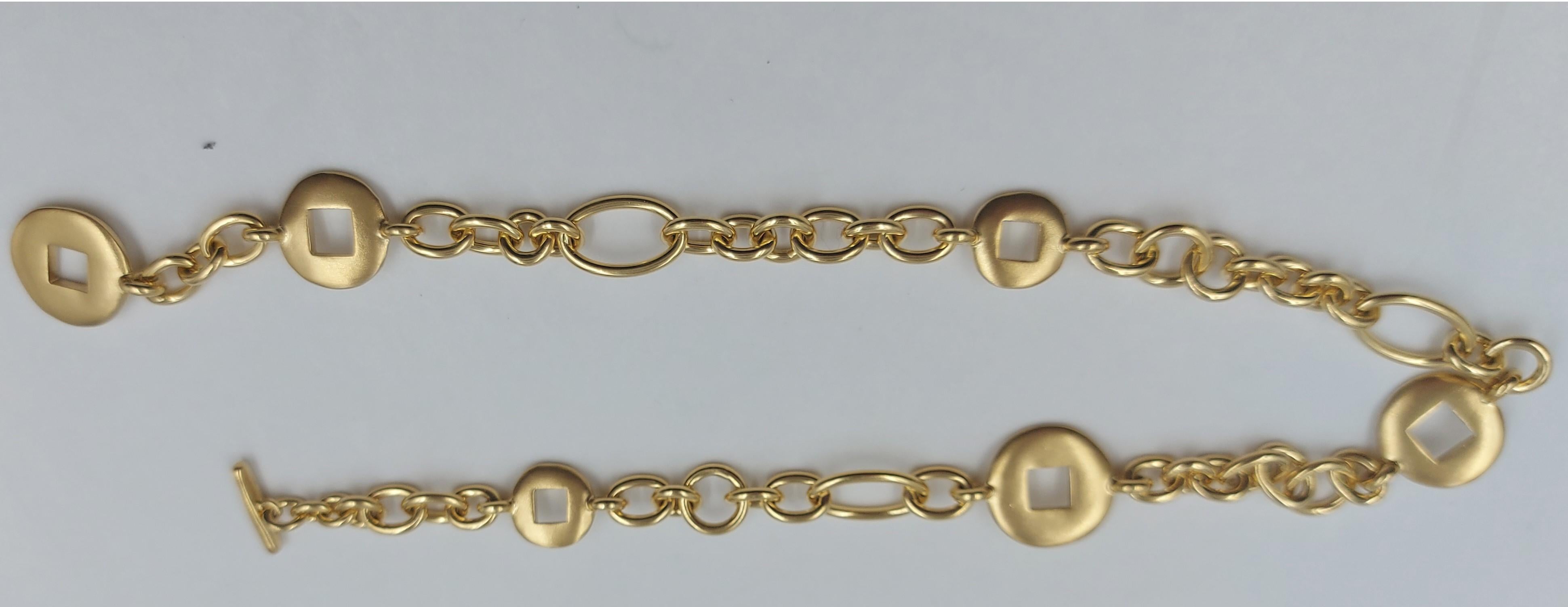 Modern Pomellato 87.40 Grams 18 Carats Yellow Gold Necklace