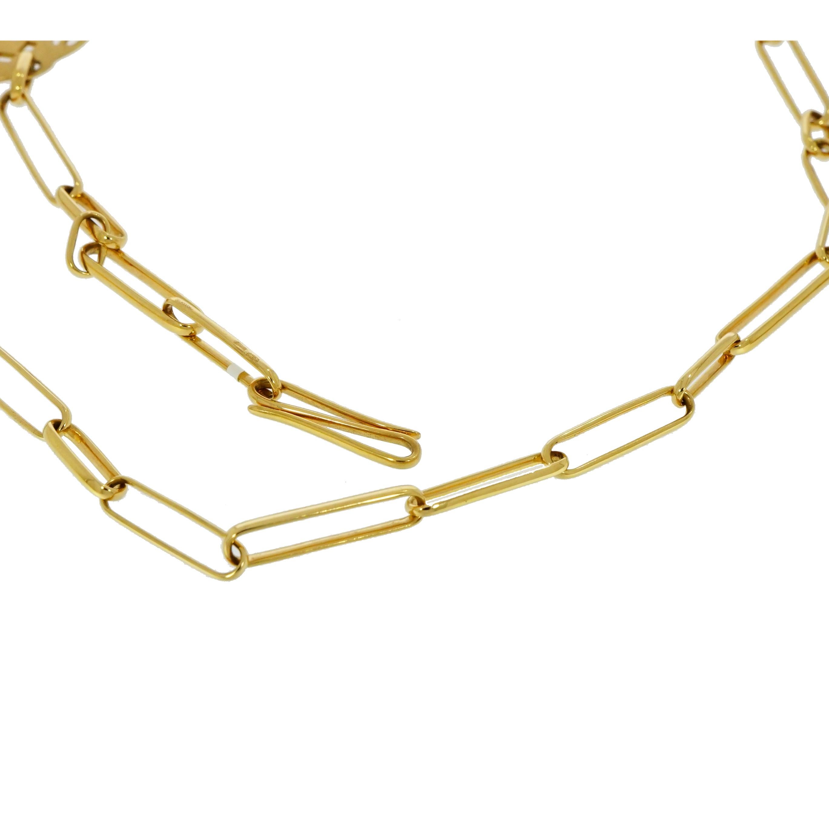 Contemporary Pomellato Acorn Rose Gold Long Necklace