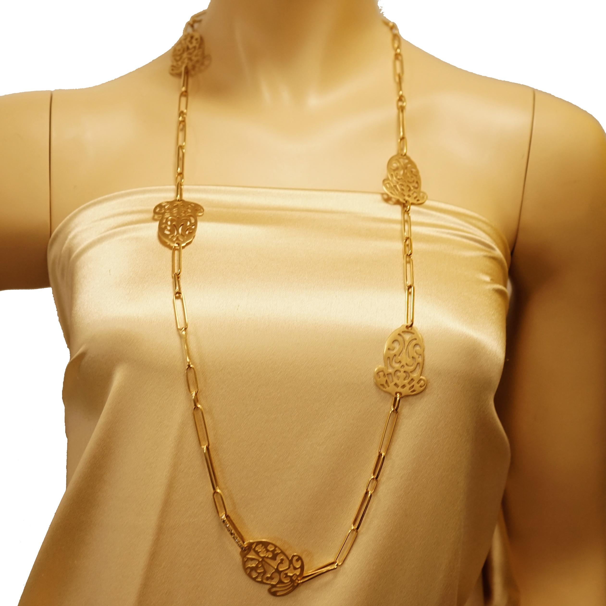 Pomellato Acorn Rose Gold Long Necklace 2