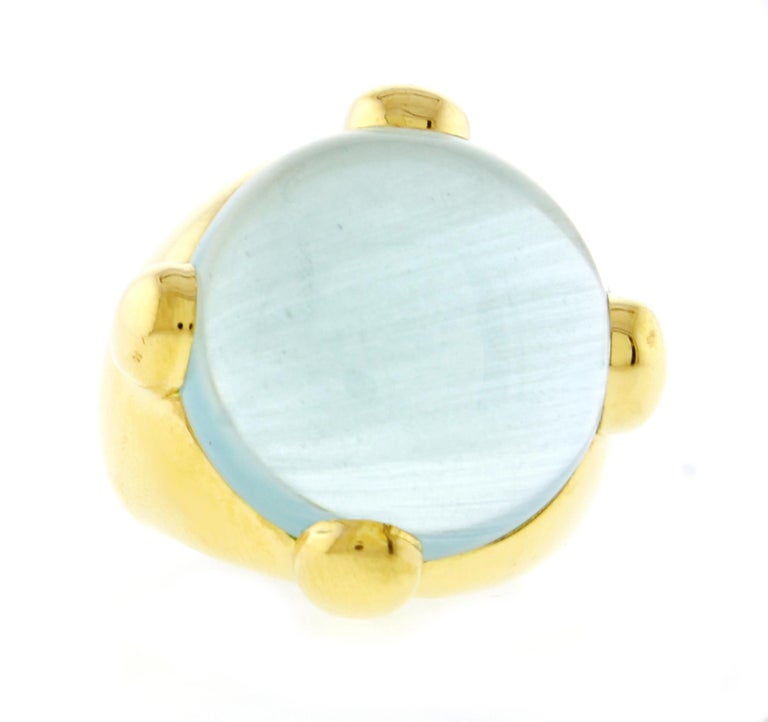 Pomellato Aquamarine Ring For Sale at 1stDibs