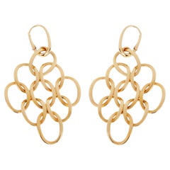 Pomellato Brera Boucles d'oreilles pendantes en or rose 18k