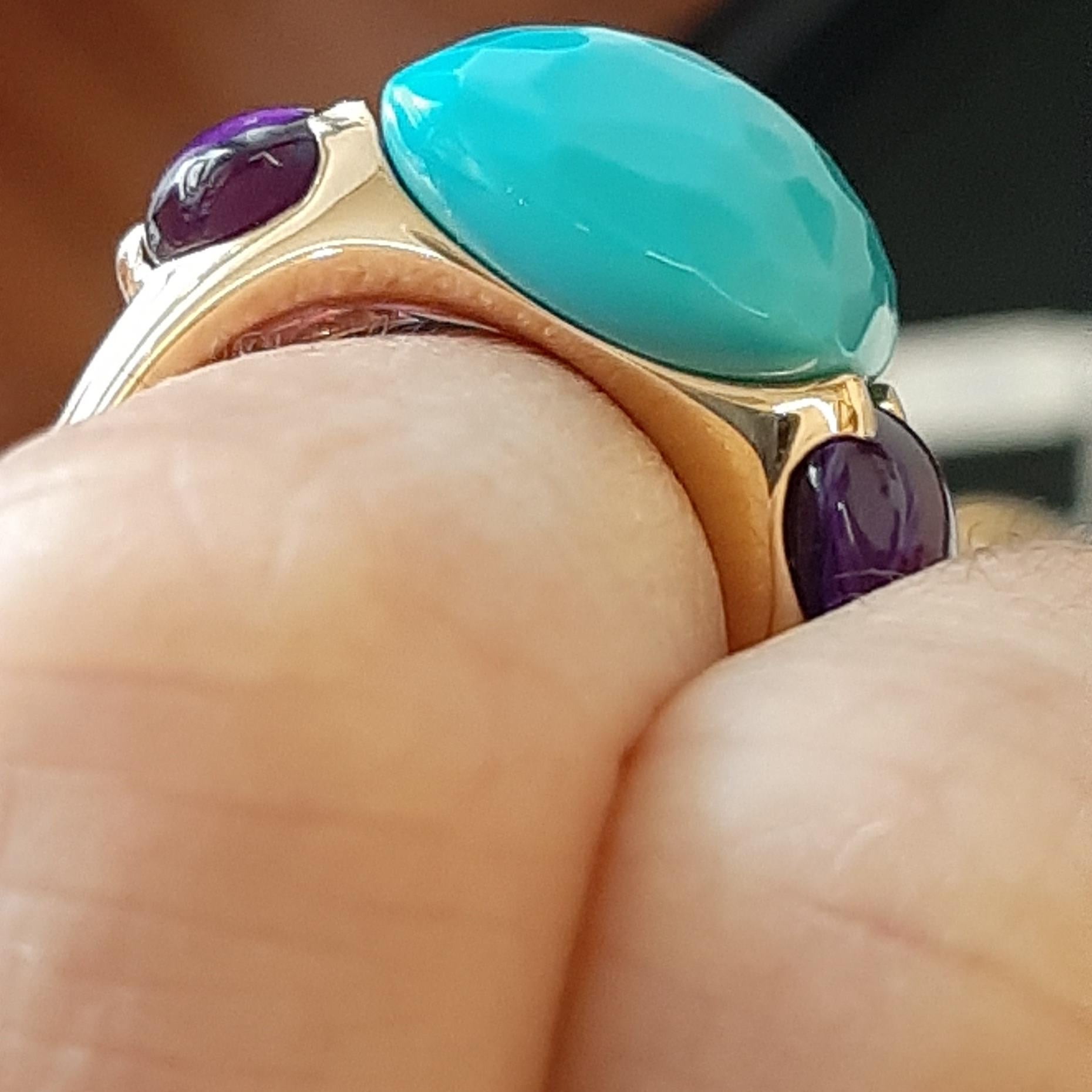 pomellato turquoise ring
