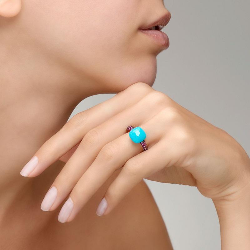 pomellato turquoise ring