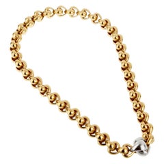 Pomellato Chain Link Yellow Gold Necklace