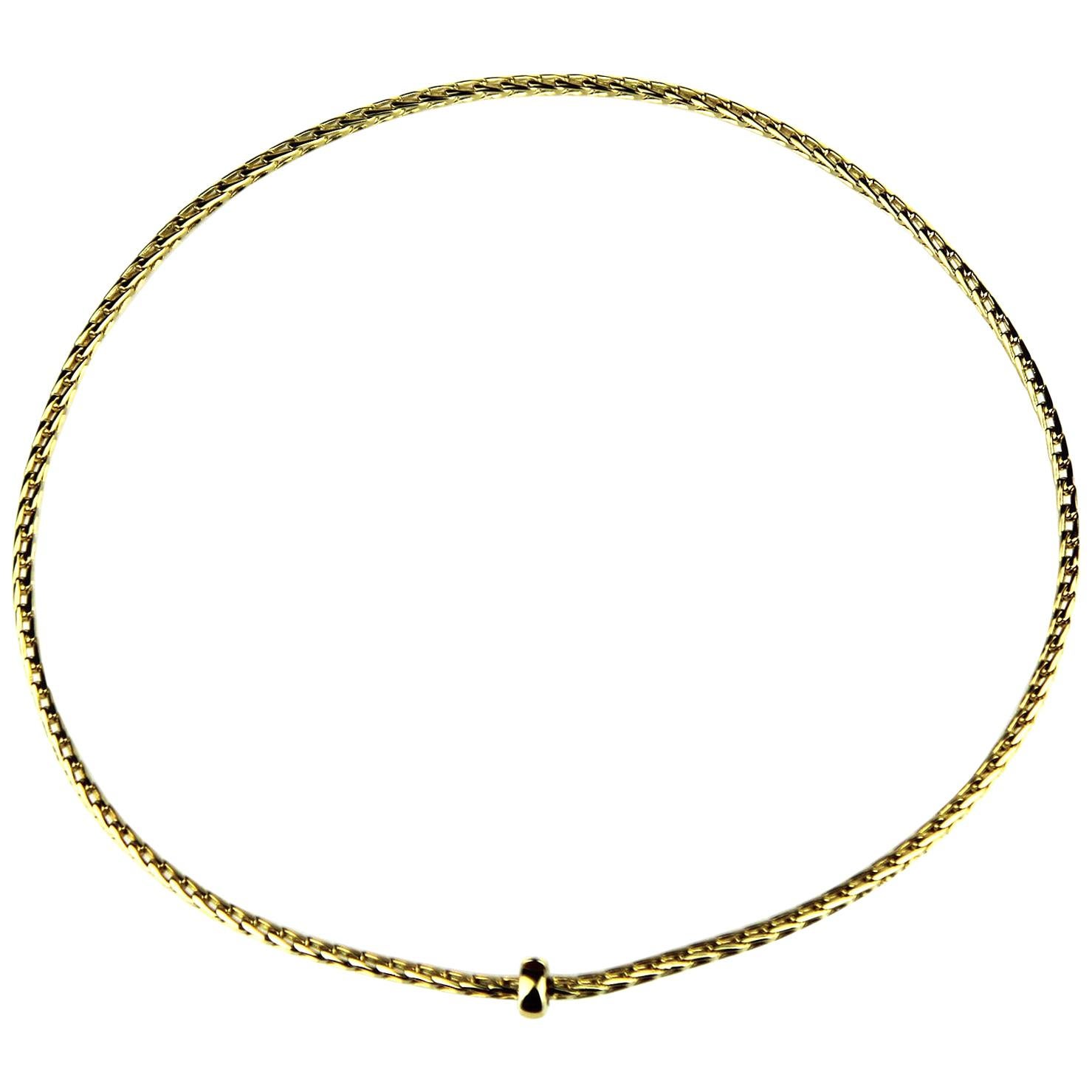 Pomellato Kette/Halskette aus 18 Karat Gelbgold, Herren/Damen im Angebot