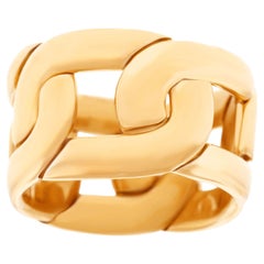 Pomellato Chain Ring, Yellow Gold