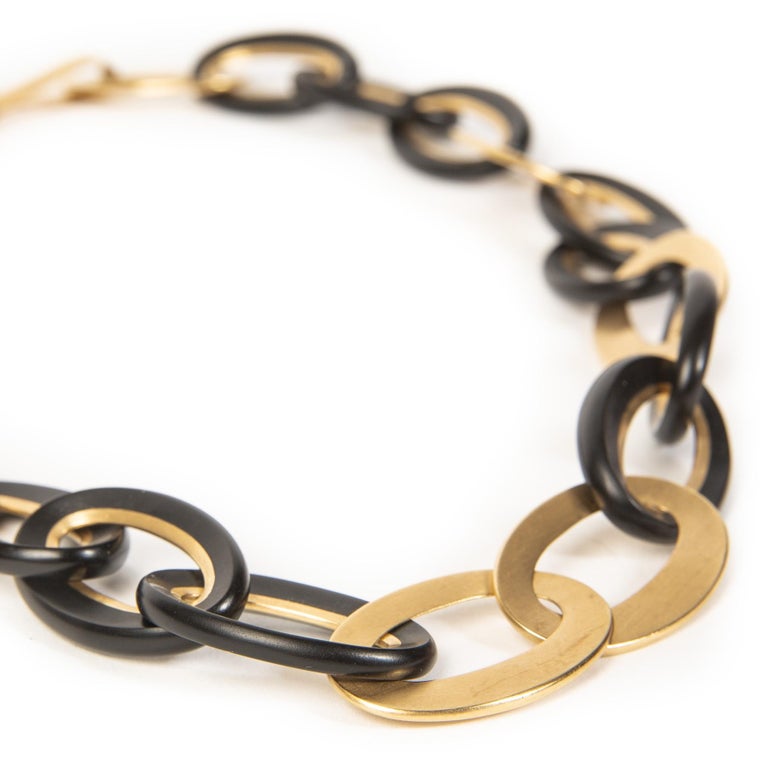 Pomellato Chain Victoria Rose Gold Necklace at 1stDibs