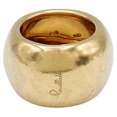 Anello a sigaro Pomellato in oro 18 carati