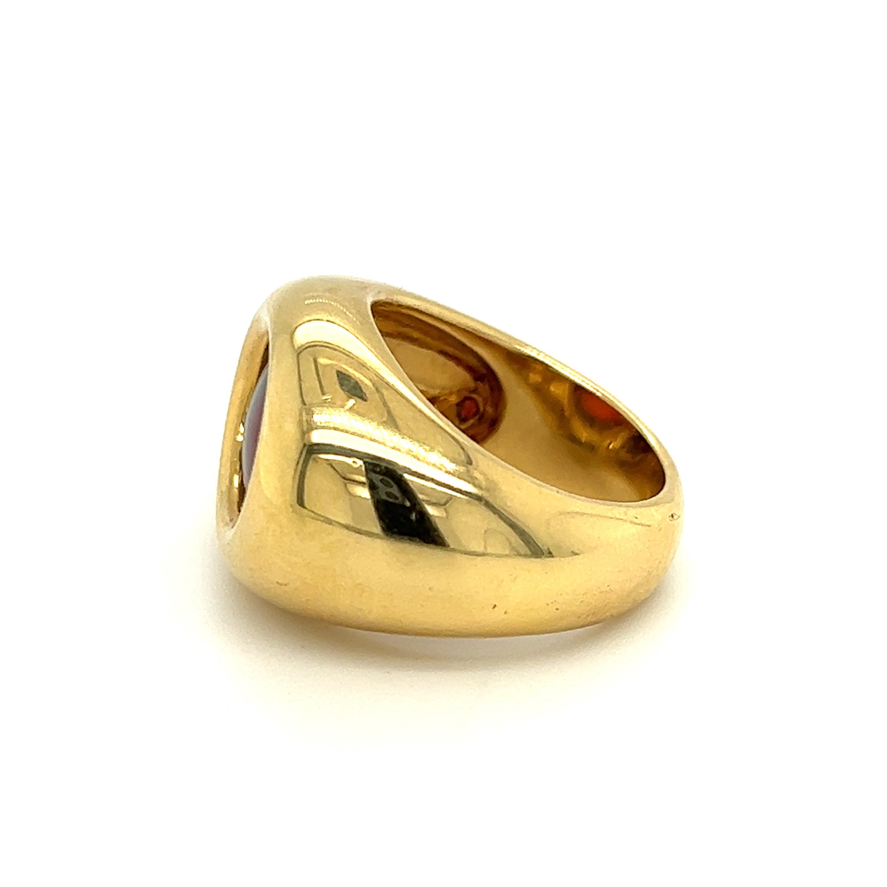 pomellato citrine ring